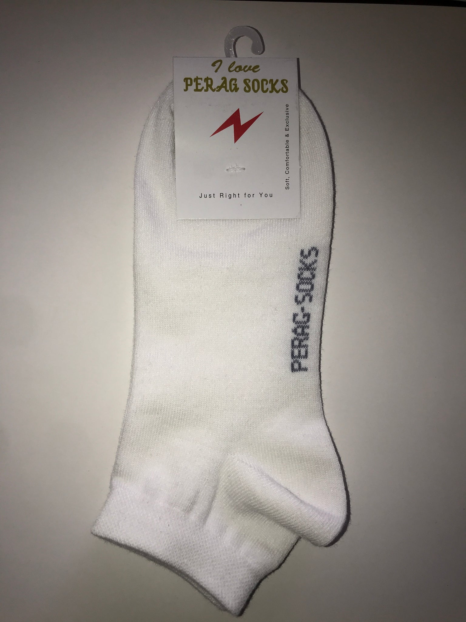 Men's high short ankle socks