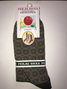 Men's casual Jacquard socks